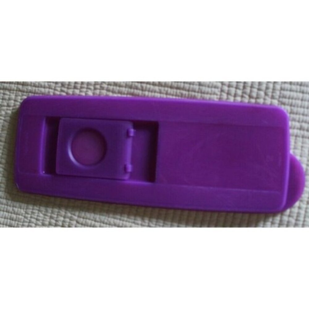 2 Tupperware 2705c-1 Purple Lids Only Fresh N Pure Ice Cube Tray Replacement